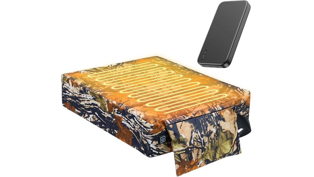 10000mah heated hunting cushion