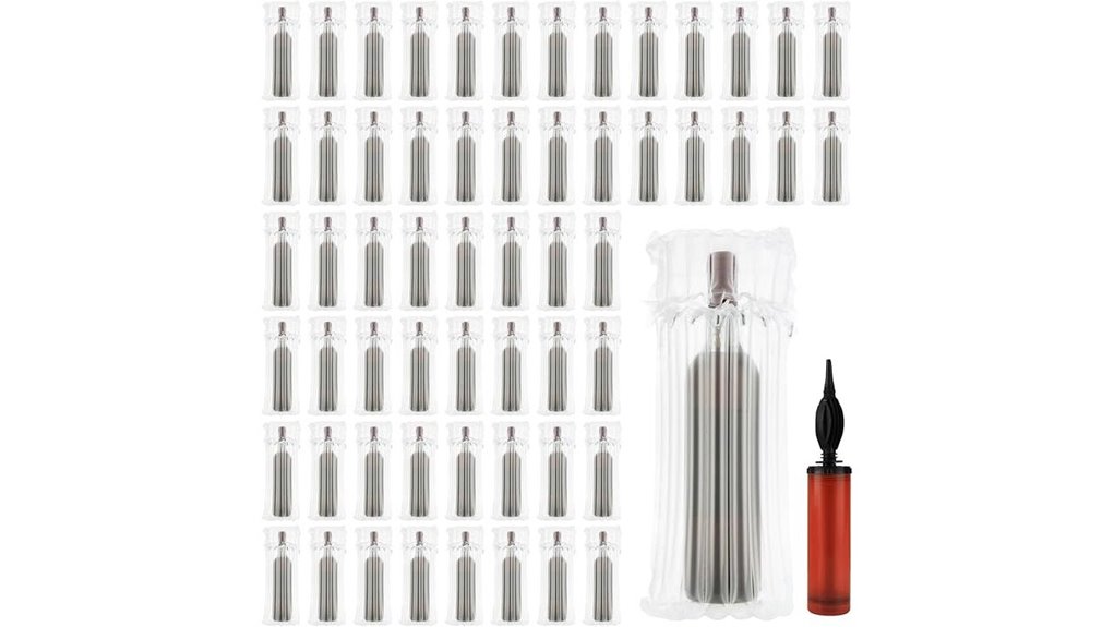 100 pack travel wine protectors