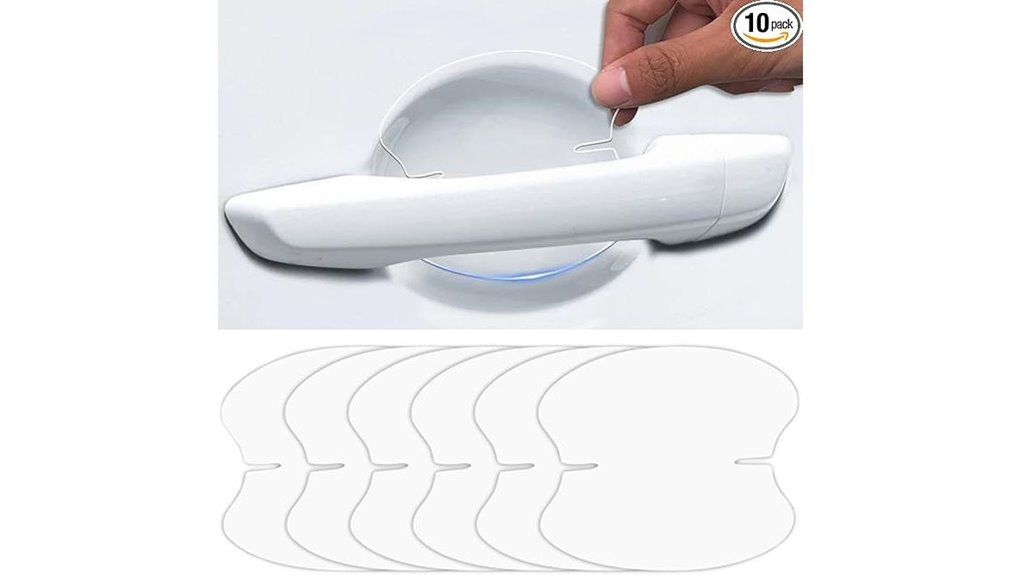 10 clear car protectors