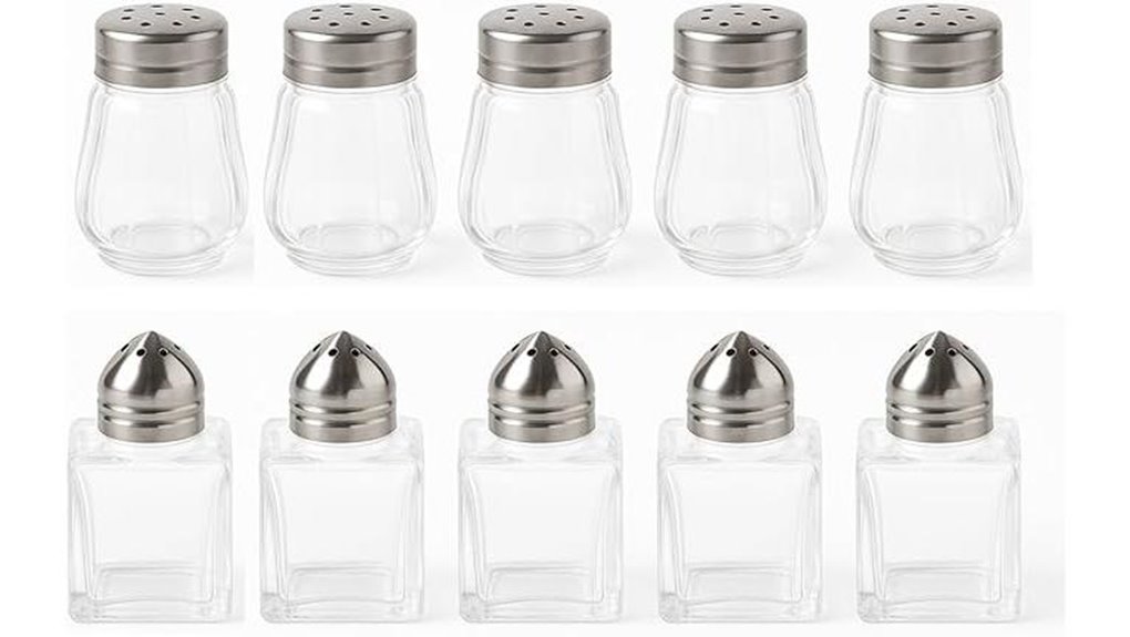 10 pack mini spice shakers