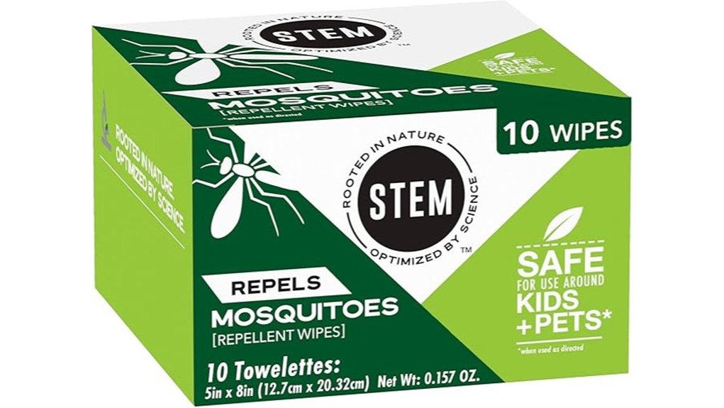 10 pack mosquito repellent wipes