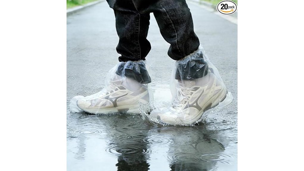 10 transparent waterproof covers