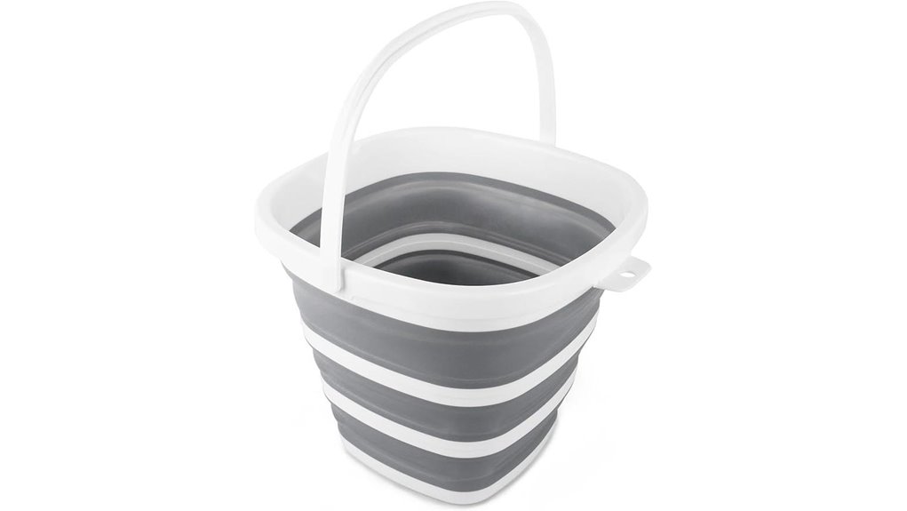 10l collapsible bucket handles