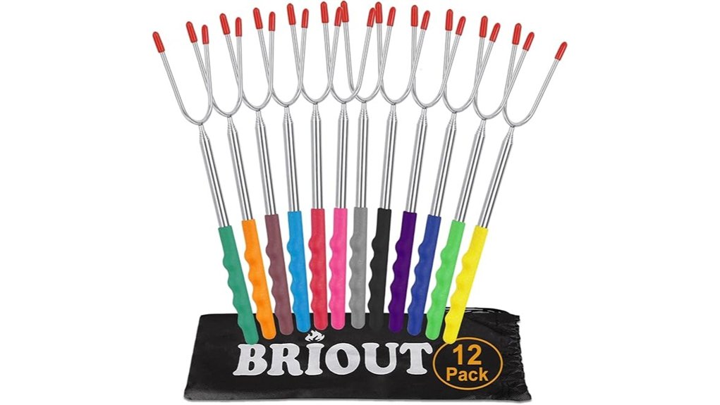 12 color 45 marshmallow sticks