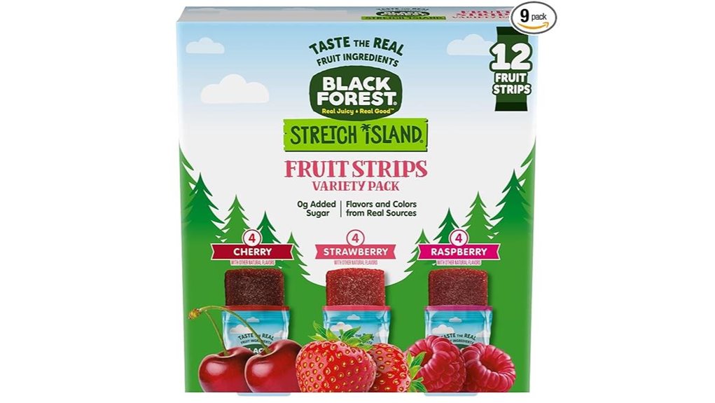 12 count black forest strips