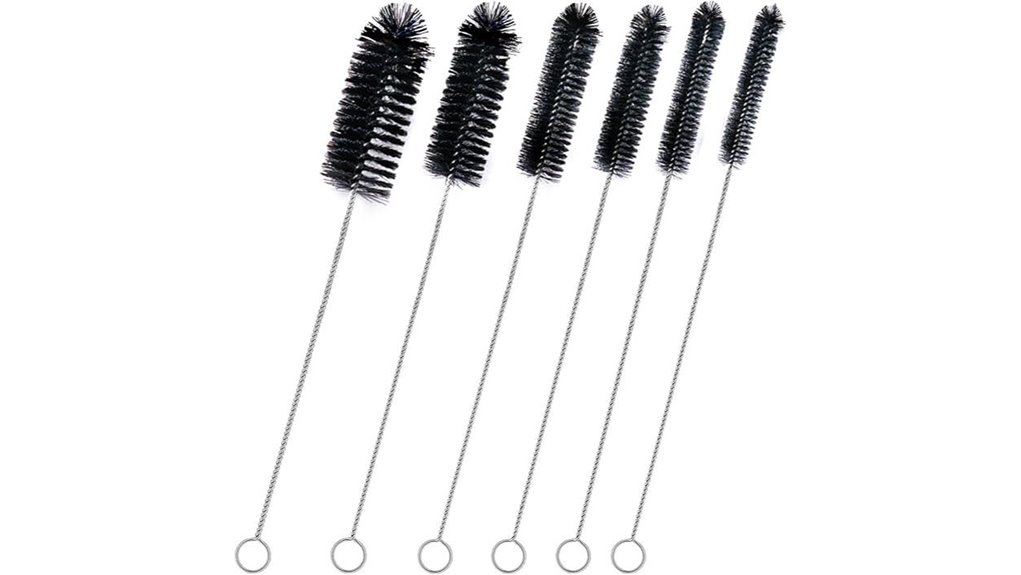12 inch 6 piece brush set