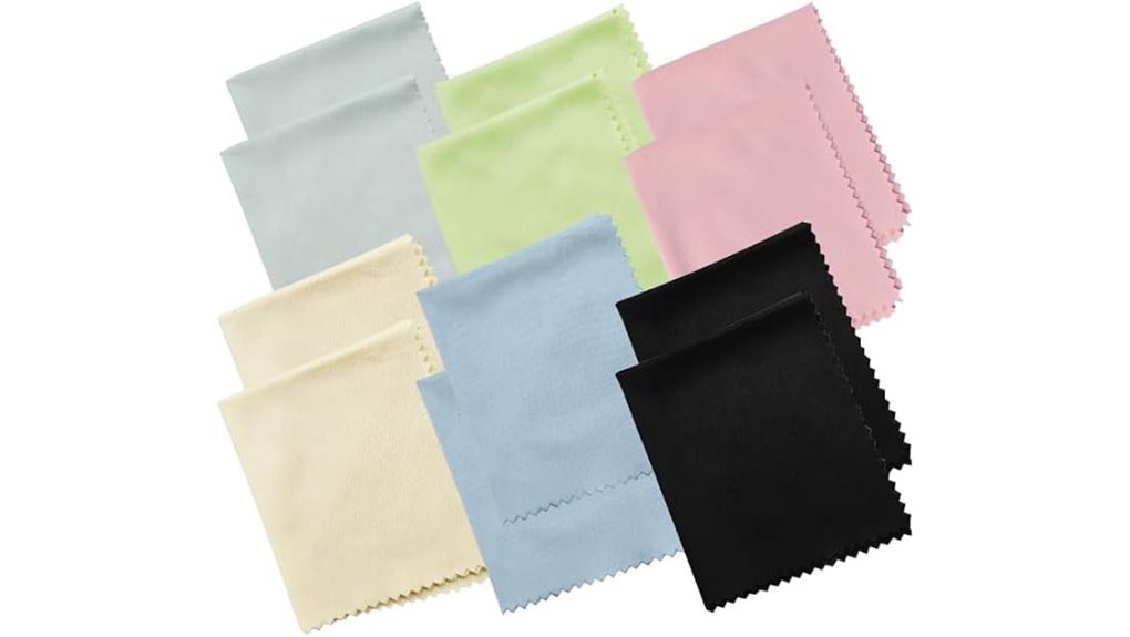 12 pack microfiber lens cloths