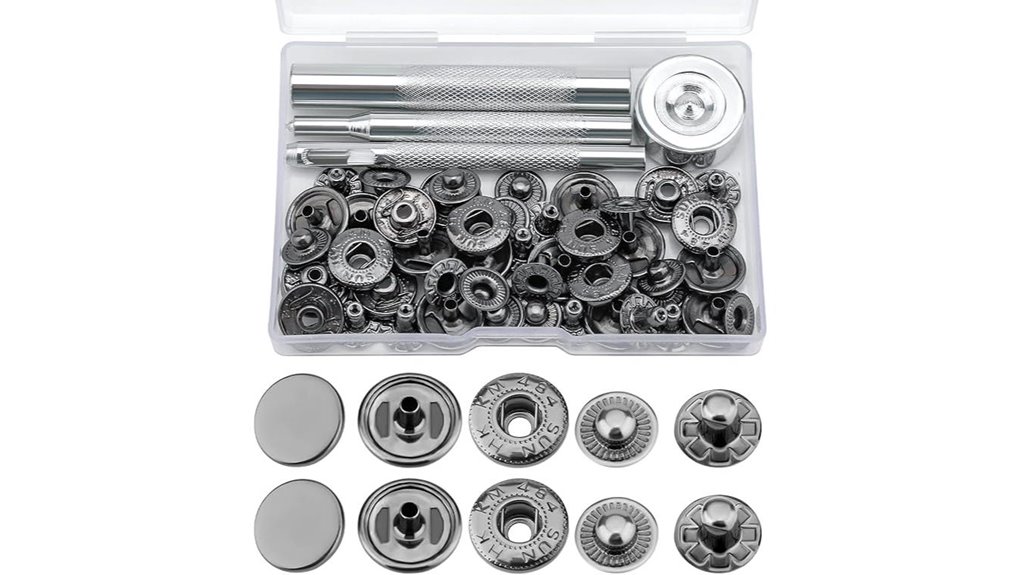 12 snap button installer