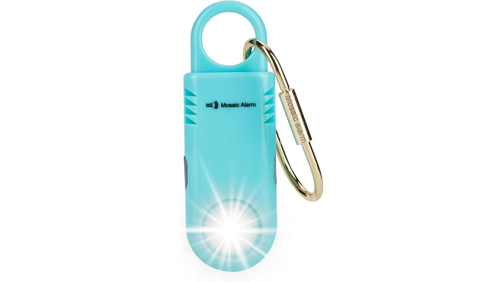 135db keychain strobe alarm