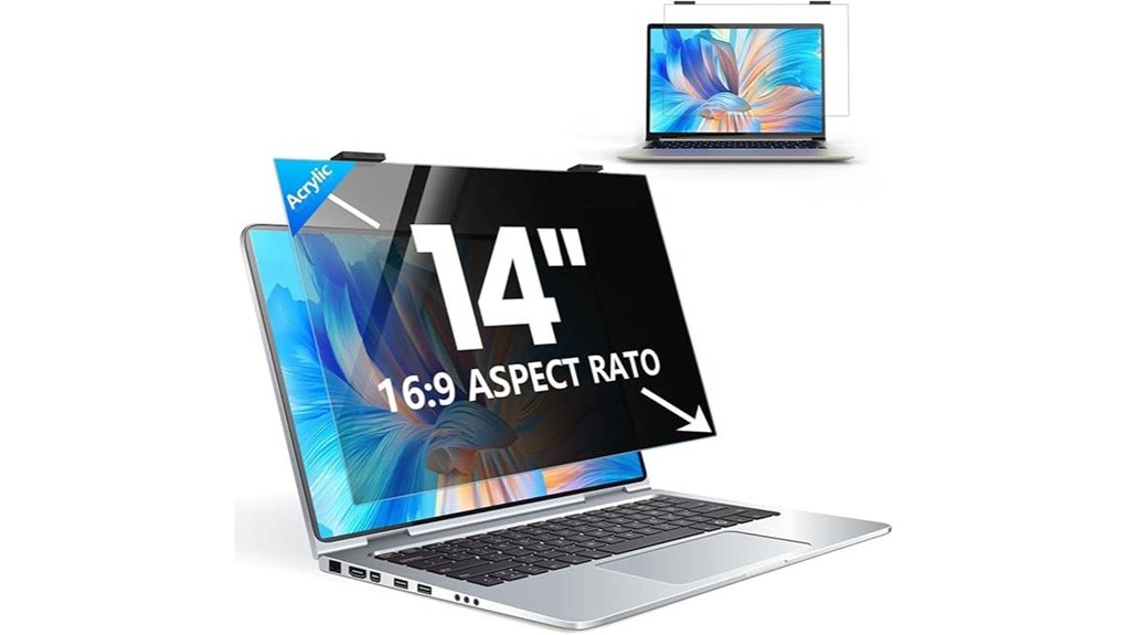 14 inch hanging privacy screen