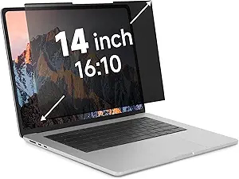 14 inch nano suction anti glare screen