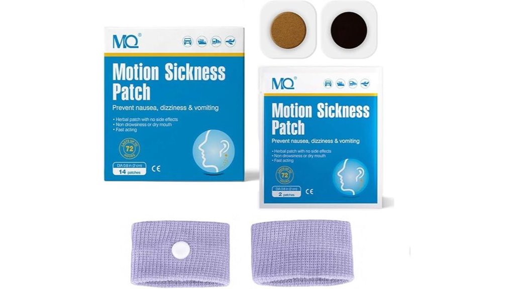 14 piece non drowsy motion patches