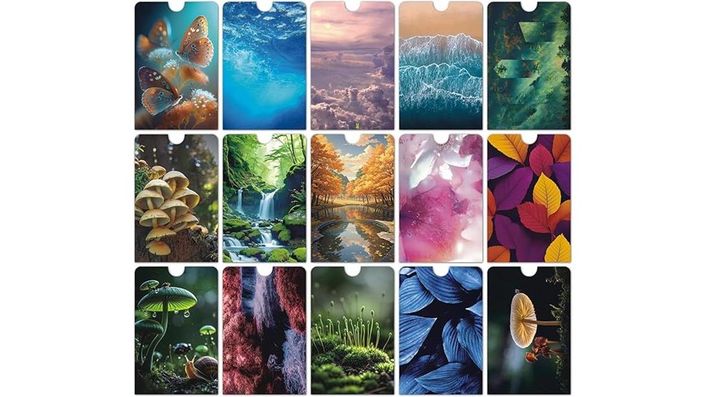 15 rfid anti skimmer sleeves