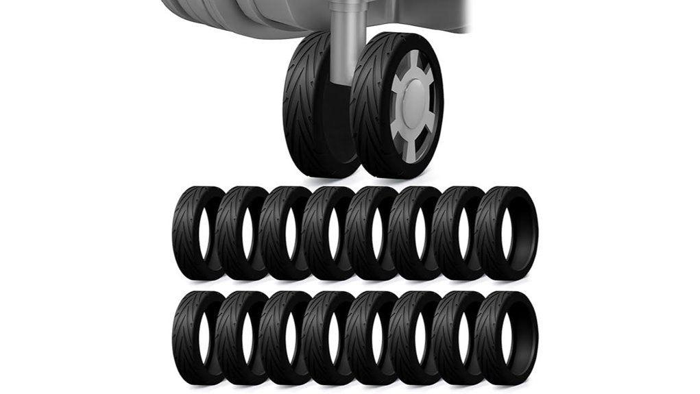 16 pack silicone luggage covers