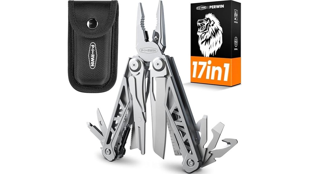 17 in 1 stainless steel survival