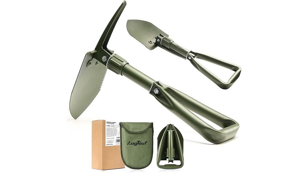 18 inch folding high carbon military shovel