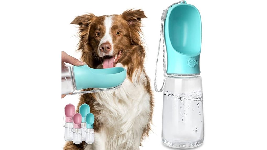 19oz leak proof dog bottle