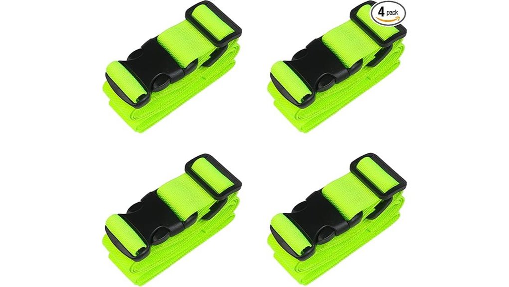 1 5 inch neon green straps