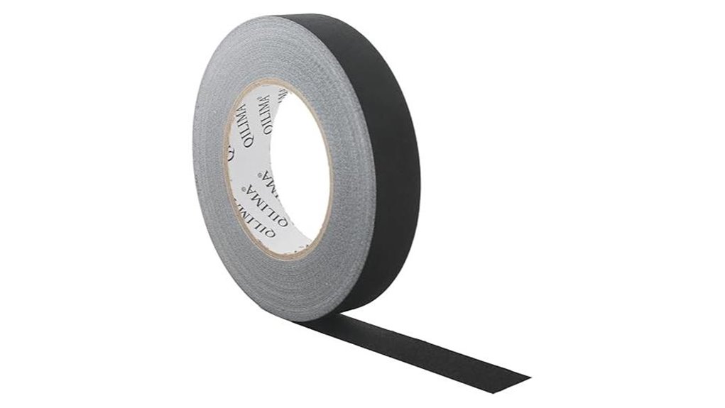 1 inch black gaffers tape