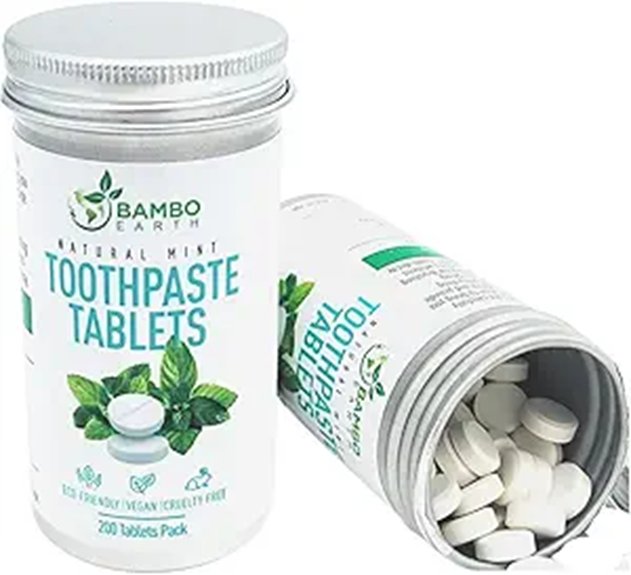 200 pack natural toothpaste