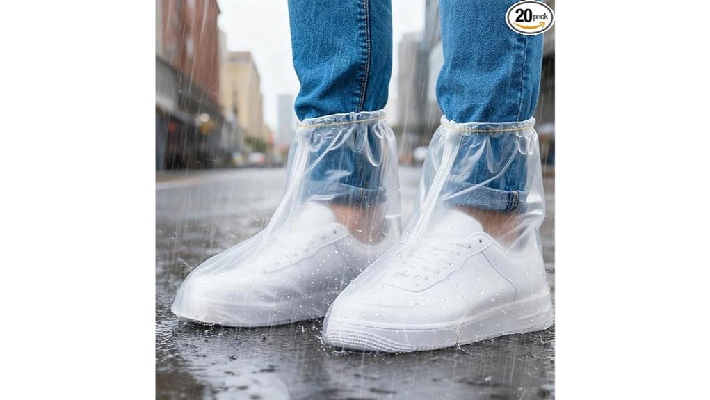 20 pack clear waterproof covers