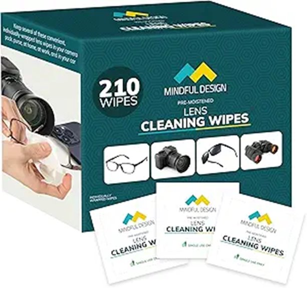 210 mindful lens wipes