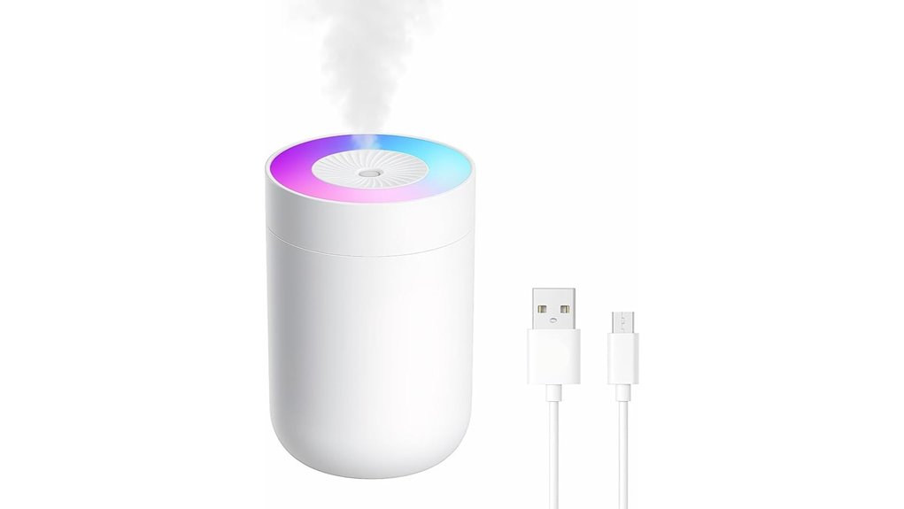 230ml led travel humidifier