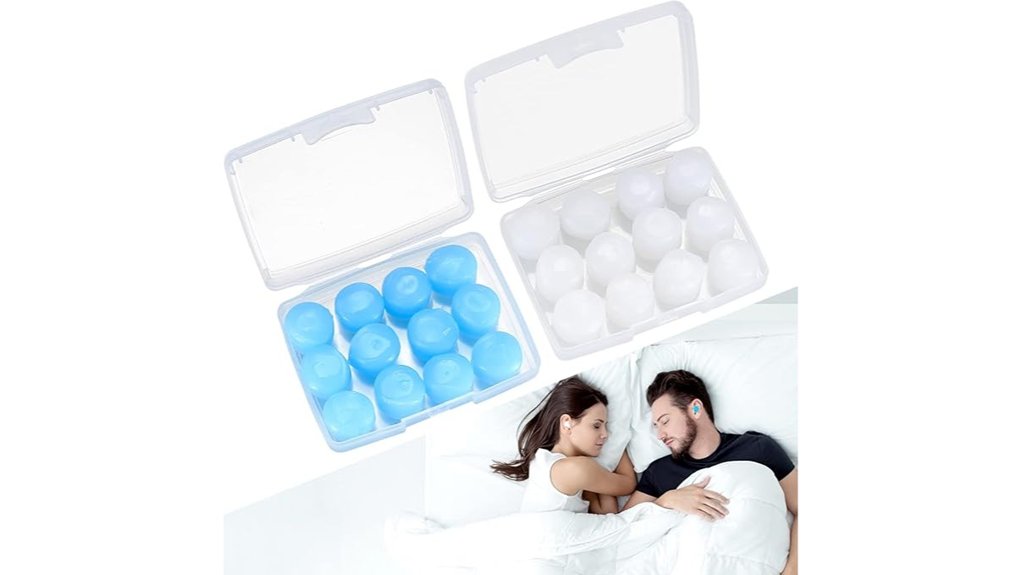 24 count silicone ear plugs