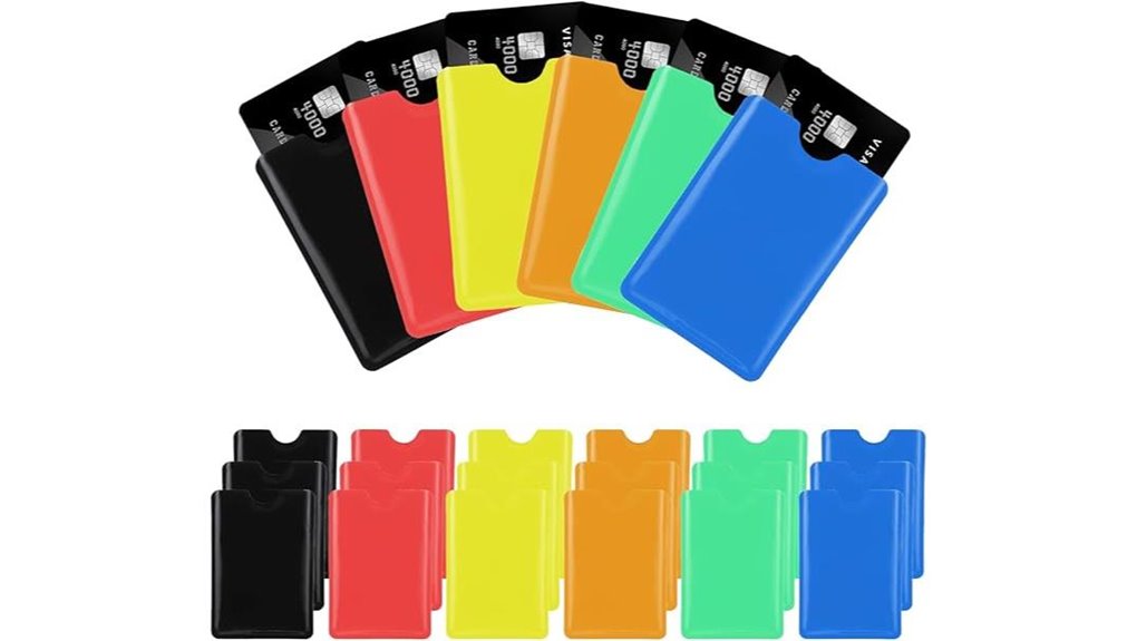 24 pack rfid waterproof sleeves