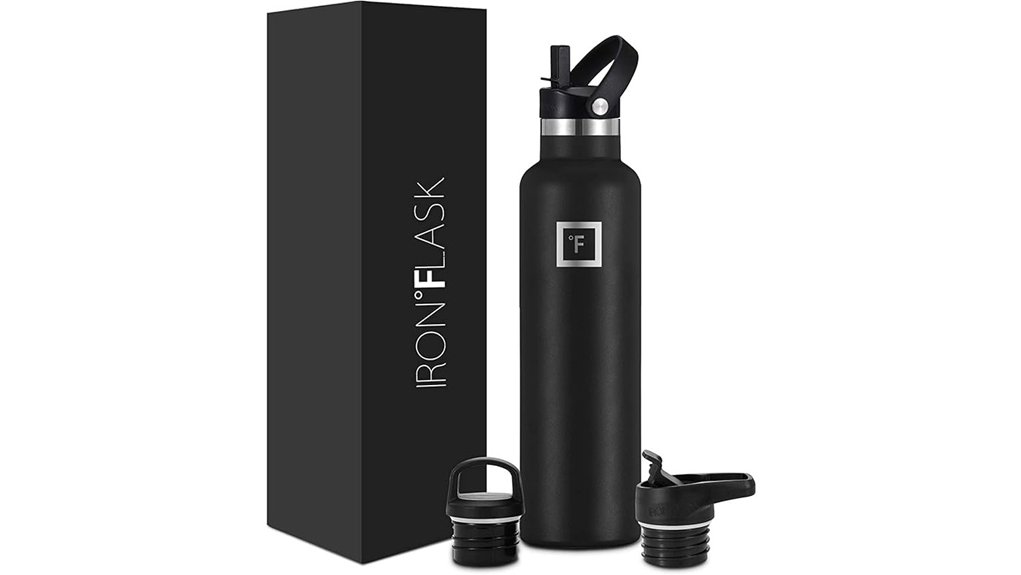 24oz insulated iron flask