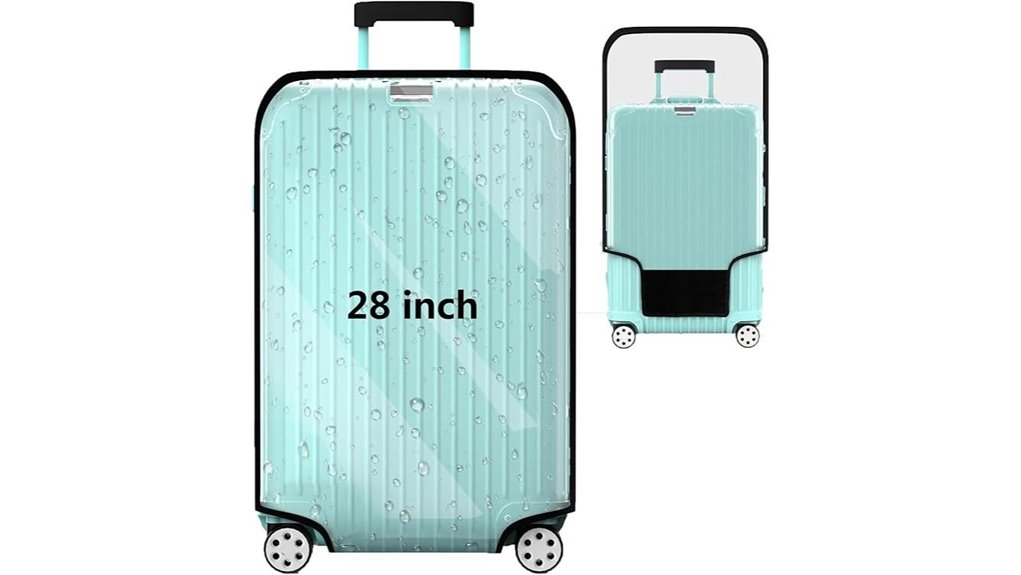 28 inch clear pvc velcro