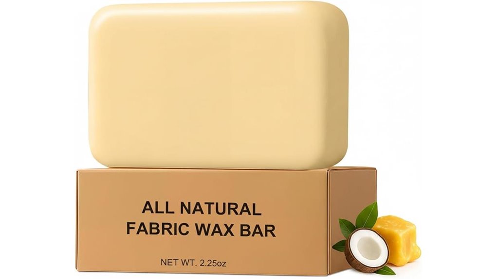 2 25oz natural fabric wax