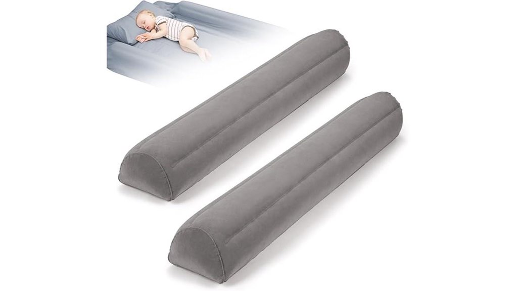 2 pack toddler travel rails