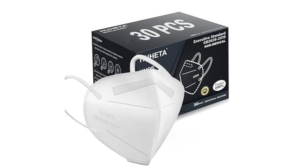 30 pack huheta kn95 masks