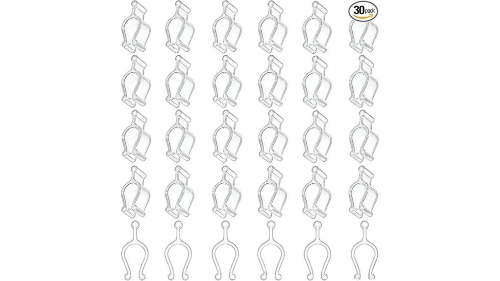 30 piece leakproof lock clips