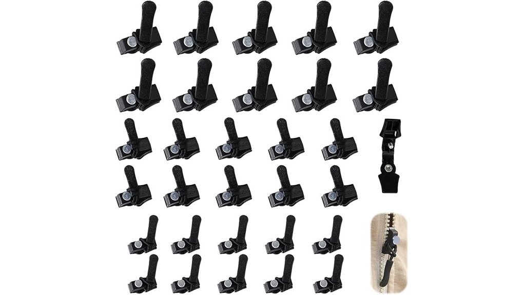 30 piece zipper repair kit