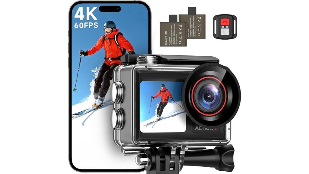 30mp 60fps 4k waterproof