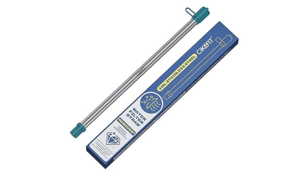 316l stainless filter straw