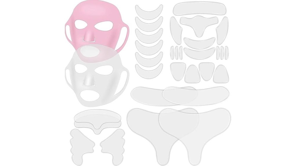 32 pack reusable silicone masks