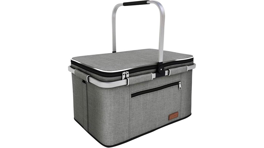 35l leak proof picnic basket