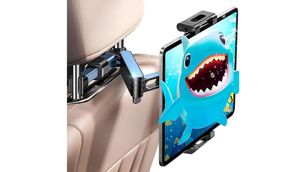 360 rotating headrest mount