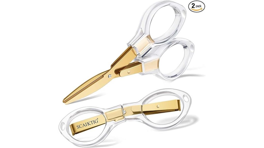 3 8 inch folding travel scissors