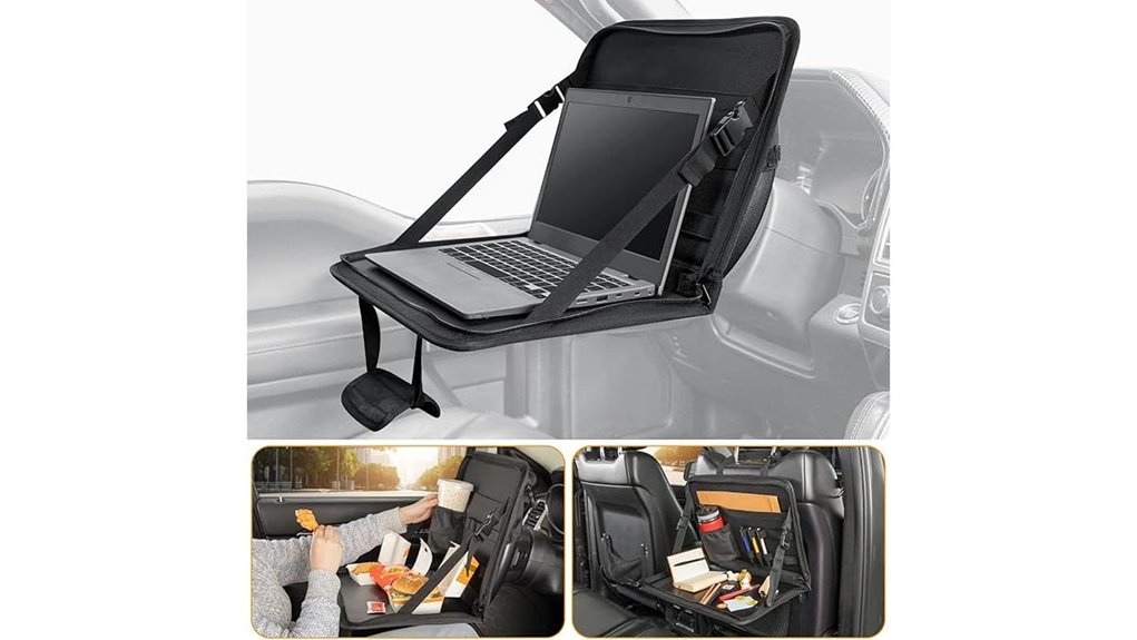 3 in 1 steering laptop desk