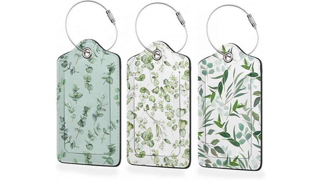 3 pack eucalyptus luggage privacy