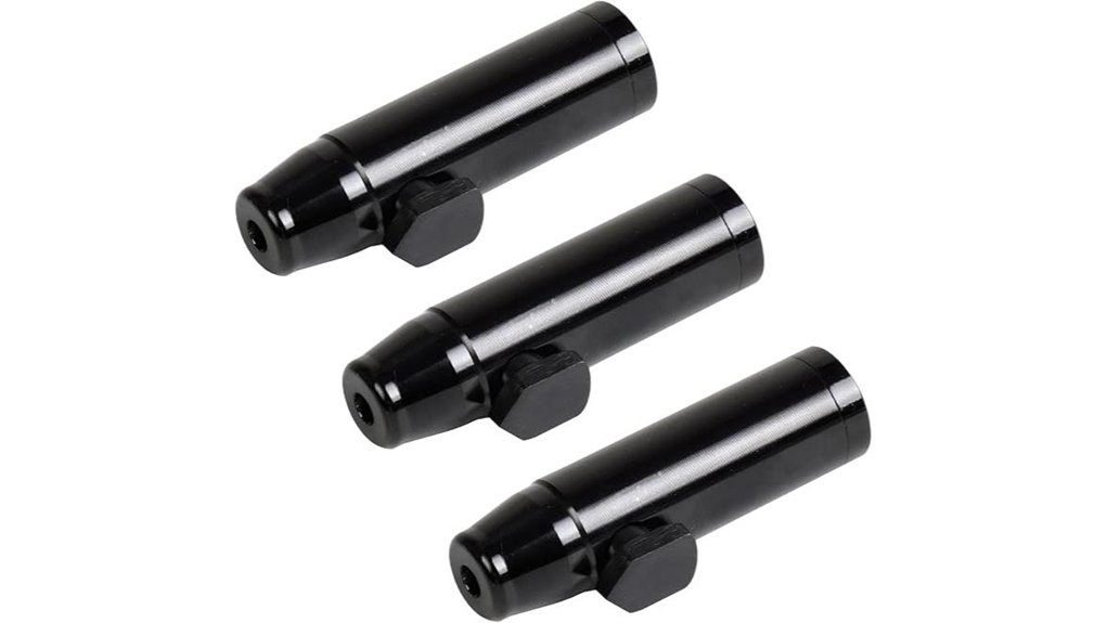 3 pack waterproof metal shakers