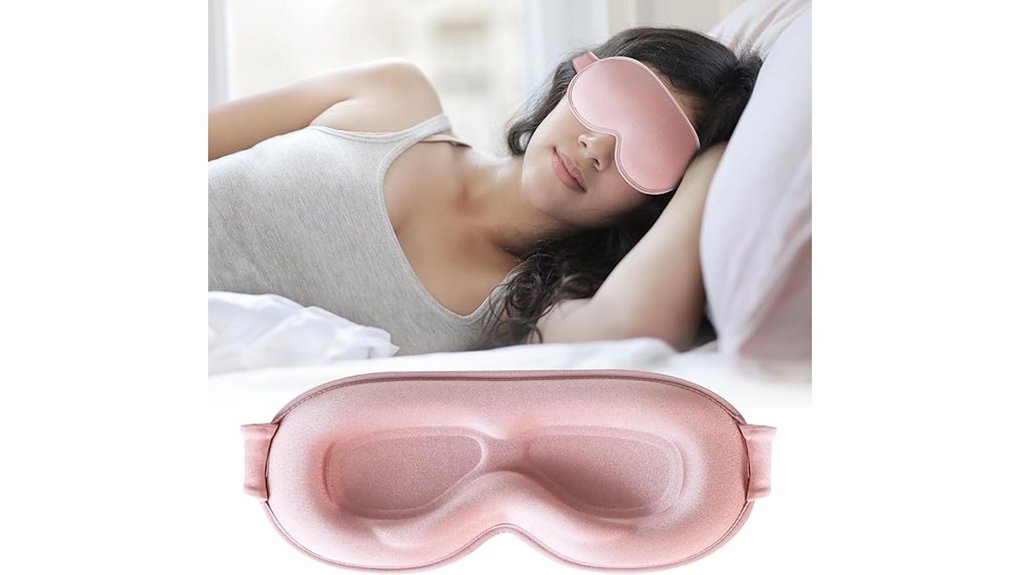 3d contoured light blocking eye