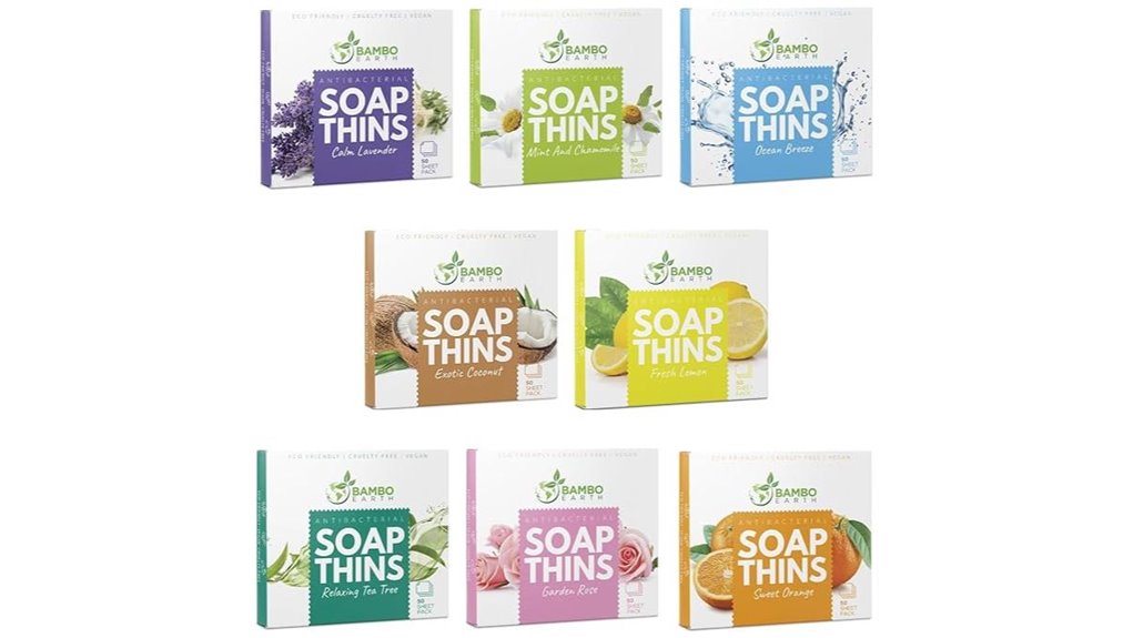 400 sheets antibacterial soap