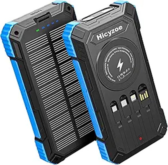 49800mah high capacity solar charger