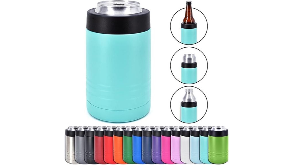 4 in 1 12oz dual wall cooler