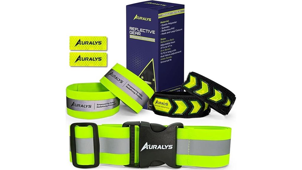 4 in 1 reflective running gear